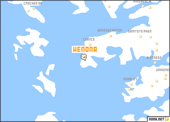 map of Wenona