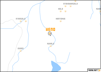 map of Weno