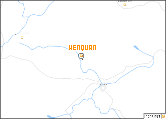 map of Wenquan