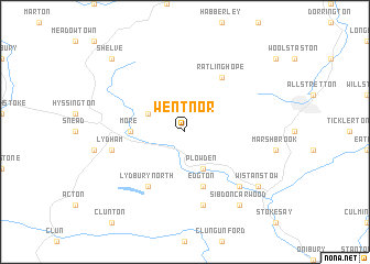 map of Wentnor