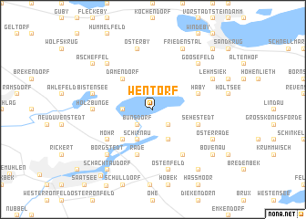 map of Wentorf