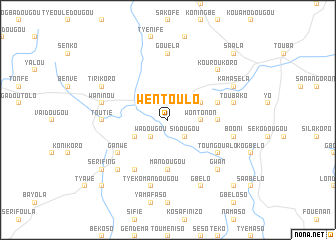 map of Wéntoulo