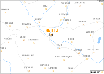 map of Wentu