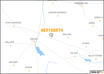 map of Wentworth