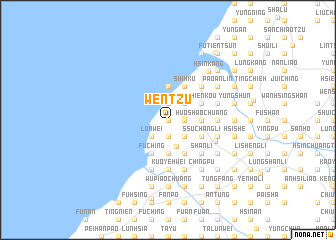 map of Wen-tzu