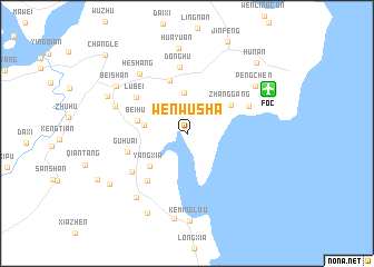 map of Wenwusha