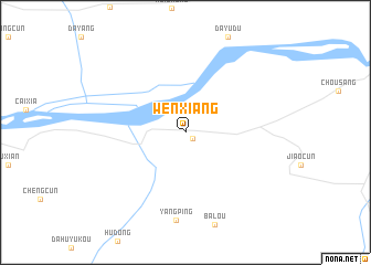 map of Wenxiang