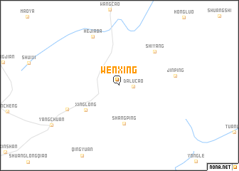 map of Wenxing