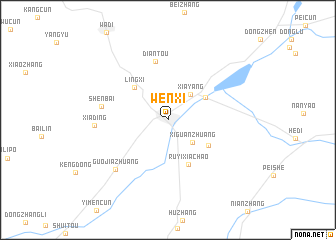 map of Wenxi