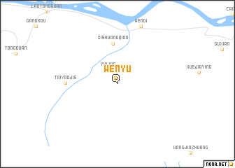 map of Wenyu