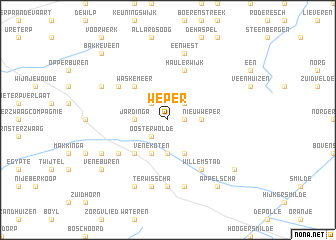 map of Weper