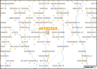 map of Weragoda