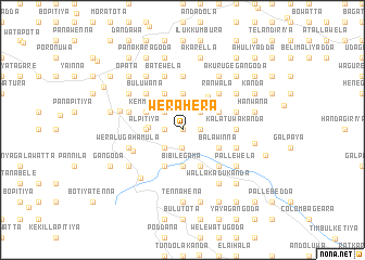 map of Werahera