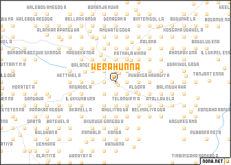 map of Werahunna