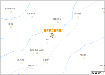 map of Weransa