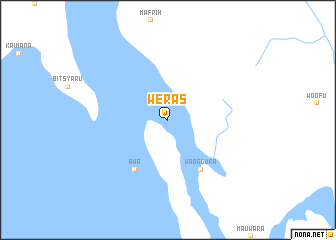 map of Weras