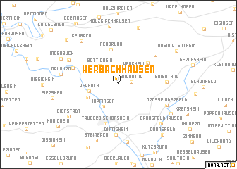 map of Werbachhausen