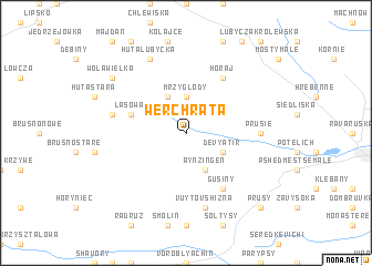 map of Werchrata