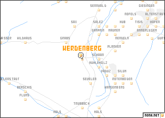 map of Werdenberg