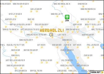 map of Werdhölzli