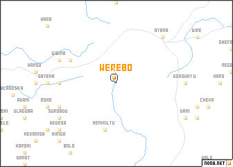 map of Werebo