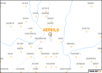 map of Were Īlu