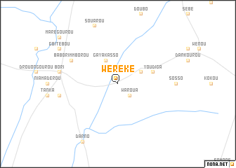 map of Wéréké