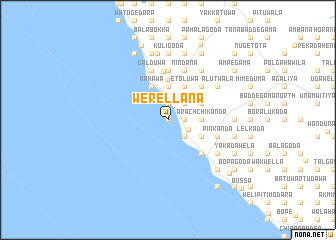 map of Werellana