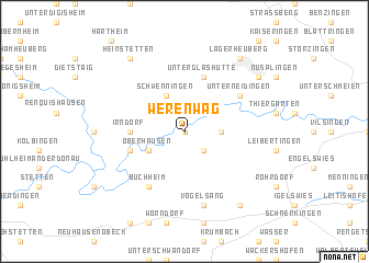 map of Werenwag