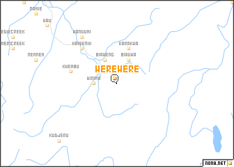 map of Were Were