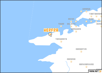 map of Werfra