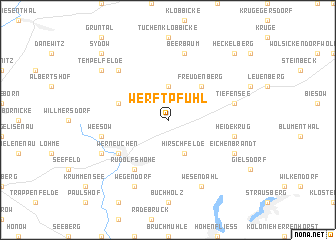 map of Werftpfuhl