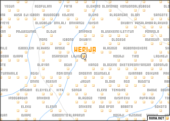 map of Werija