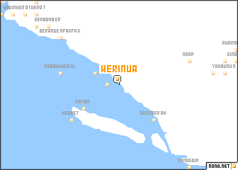 map of Werinua
