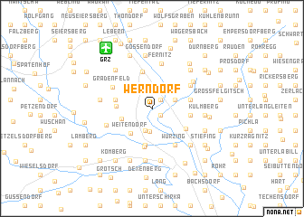 map of Werndorf