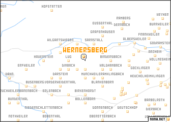 map of Wernersberg