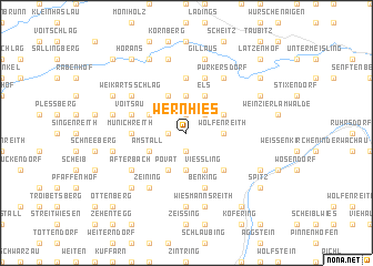 map of Wernhies