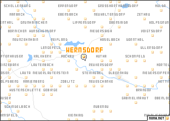 map of Wernsdorf