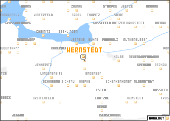 map of Wernstedt