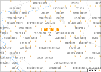 map of Wernswig