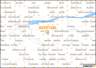 map of Wernthal