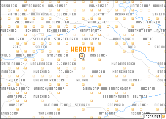 map of Weroth