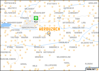 map of Werouzach