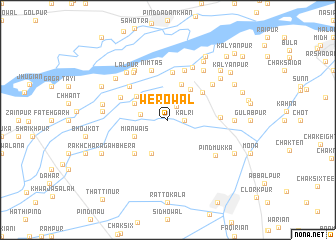 map of Werowāl