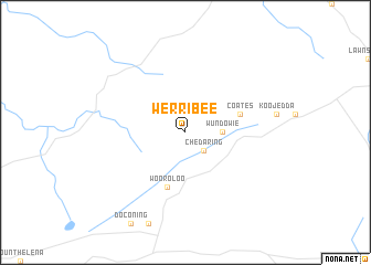 map of Werribee