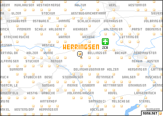 map of Werringsen