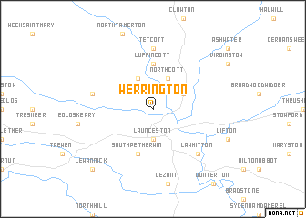 map of Werrington