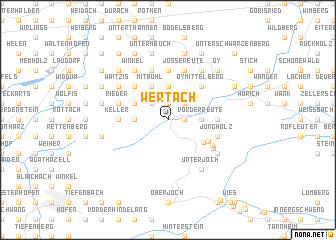 map of Wertach