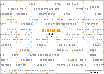 map of Wertenau