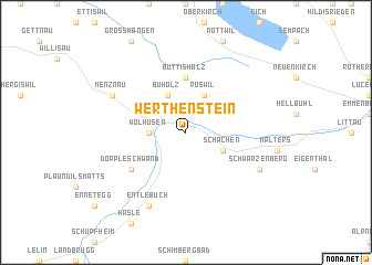 map of Werthenstein